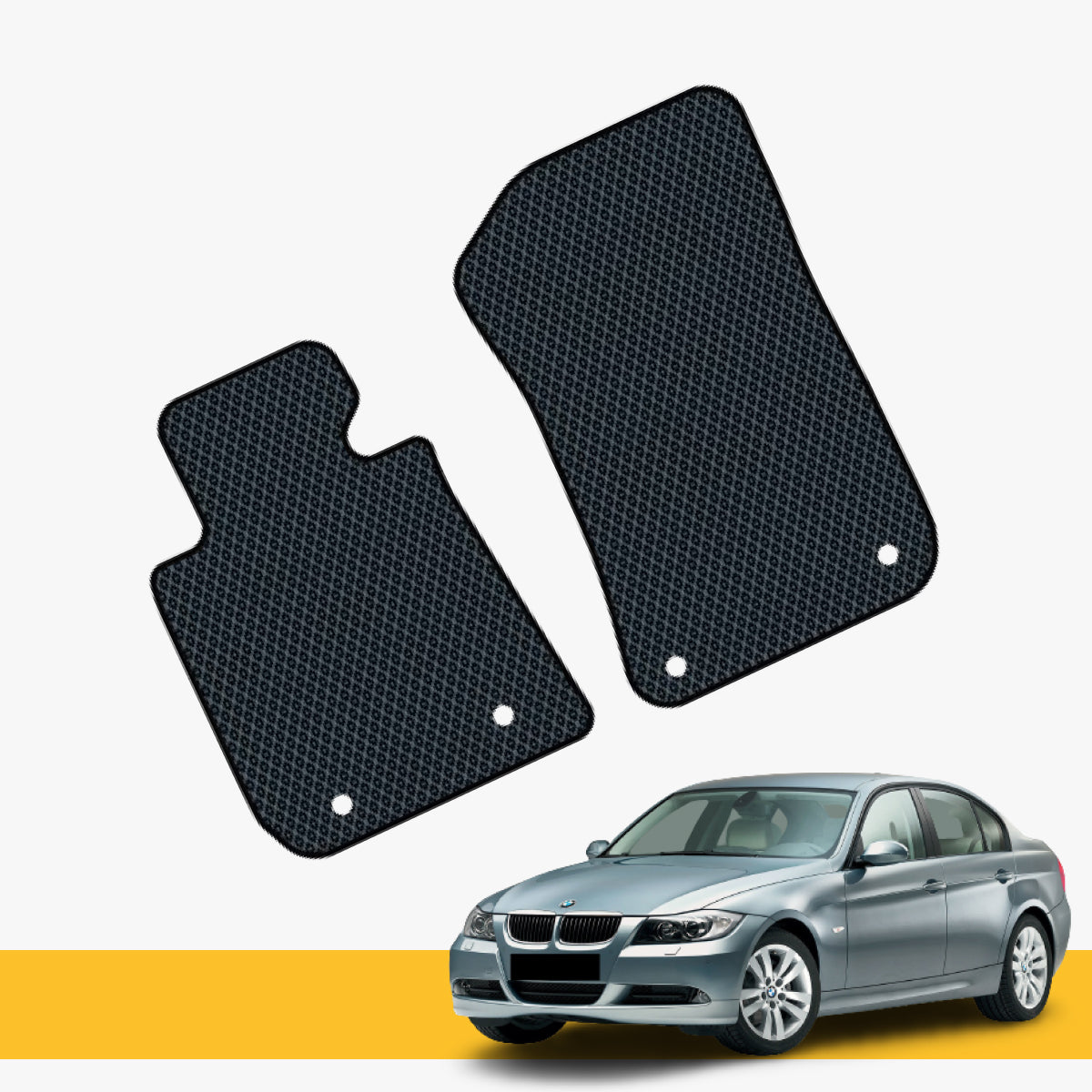 Car mats for BMW E90, E91 - Front set