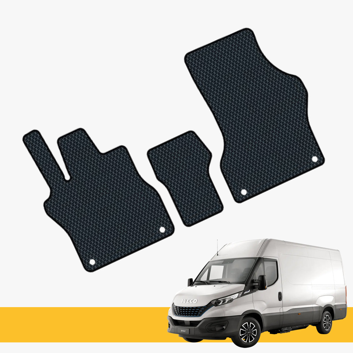 Car mats for Iveco - Front set