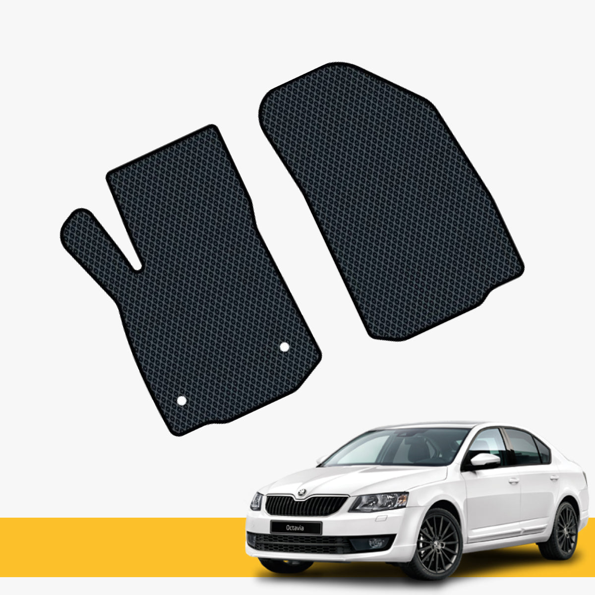 Car mats for Skoda - Front set
